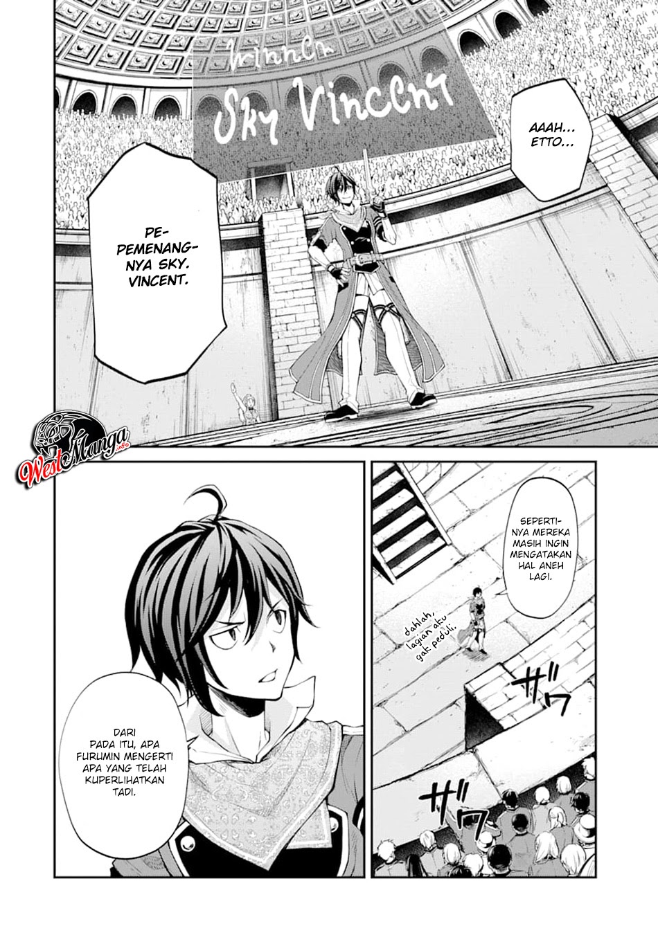 Saisoku Musou No B-kyuu Mahou Tsukai Chapter 08 Bahasa Indonesia